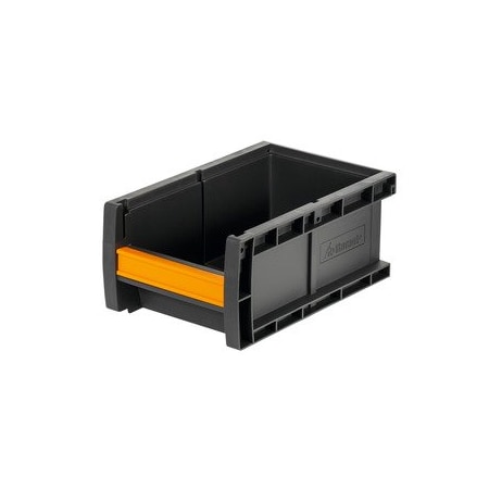 Garant Storage Bin, Polypropylene, Anthracite, 90 mm H, 130 mm W 963301 AB1